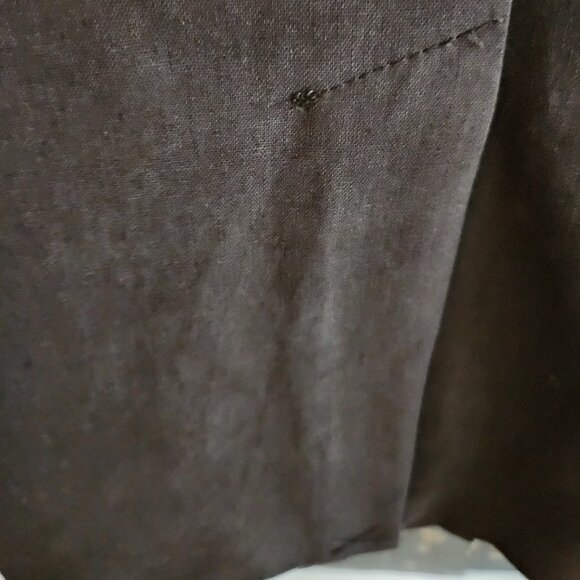 Sicilian Linen-Blend Blazer by City Chic, olive green, size 22 - Picture 5 of 7